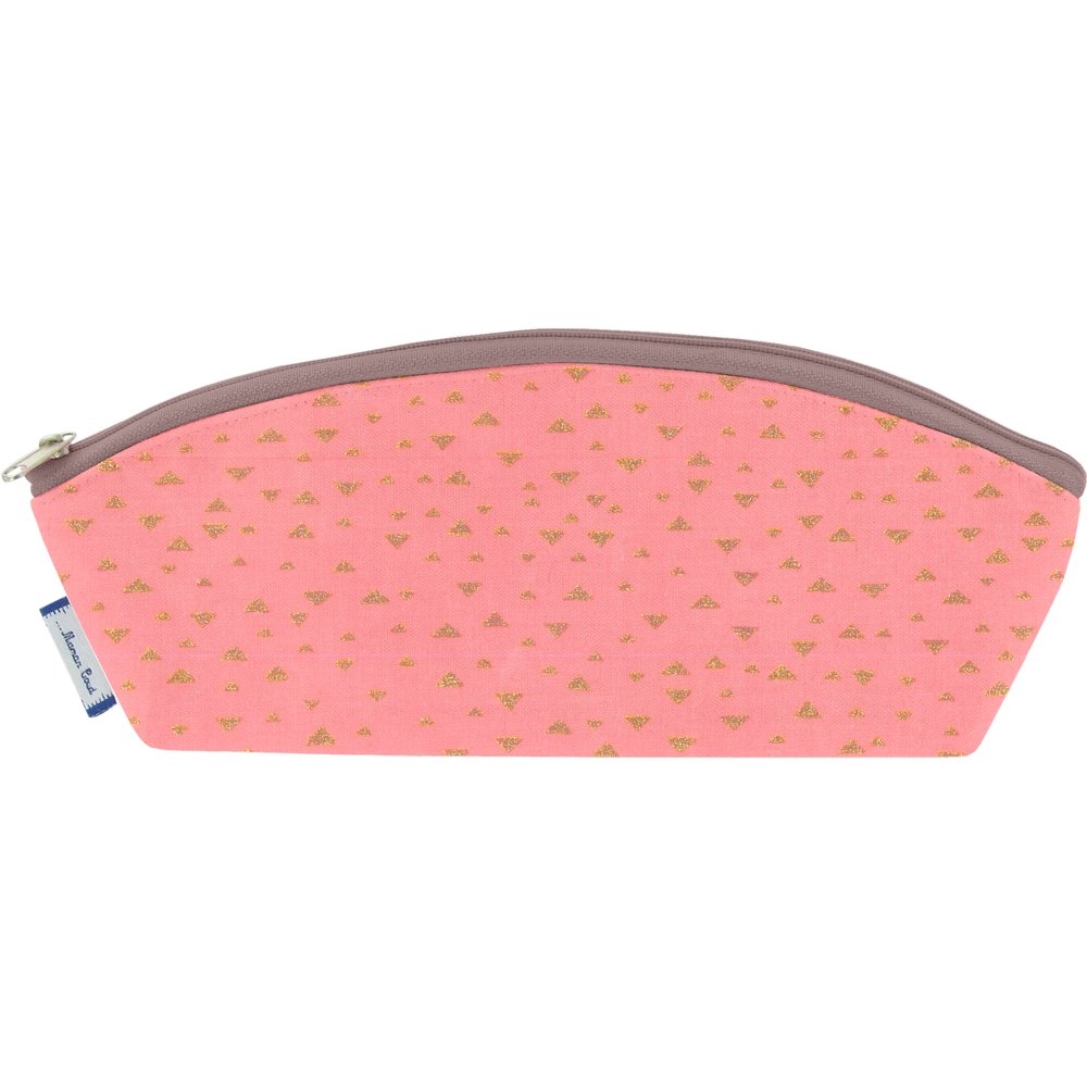 Trousse Scolaire Triangle Or Poudré