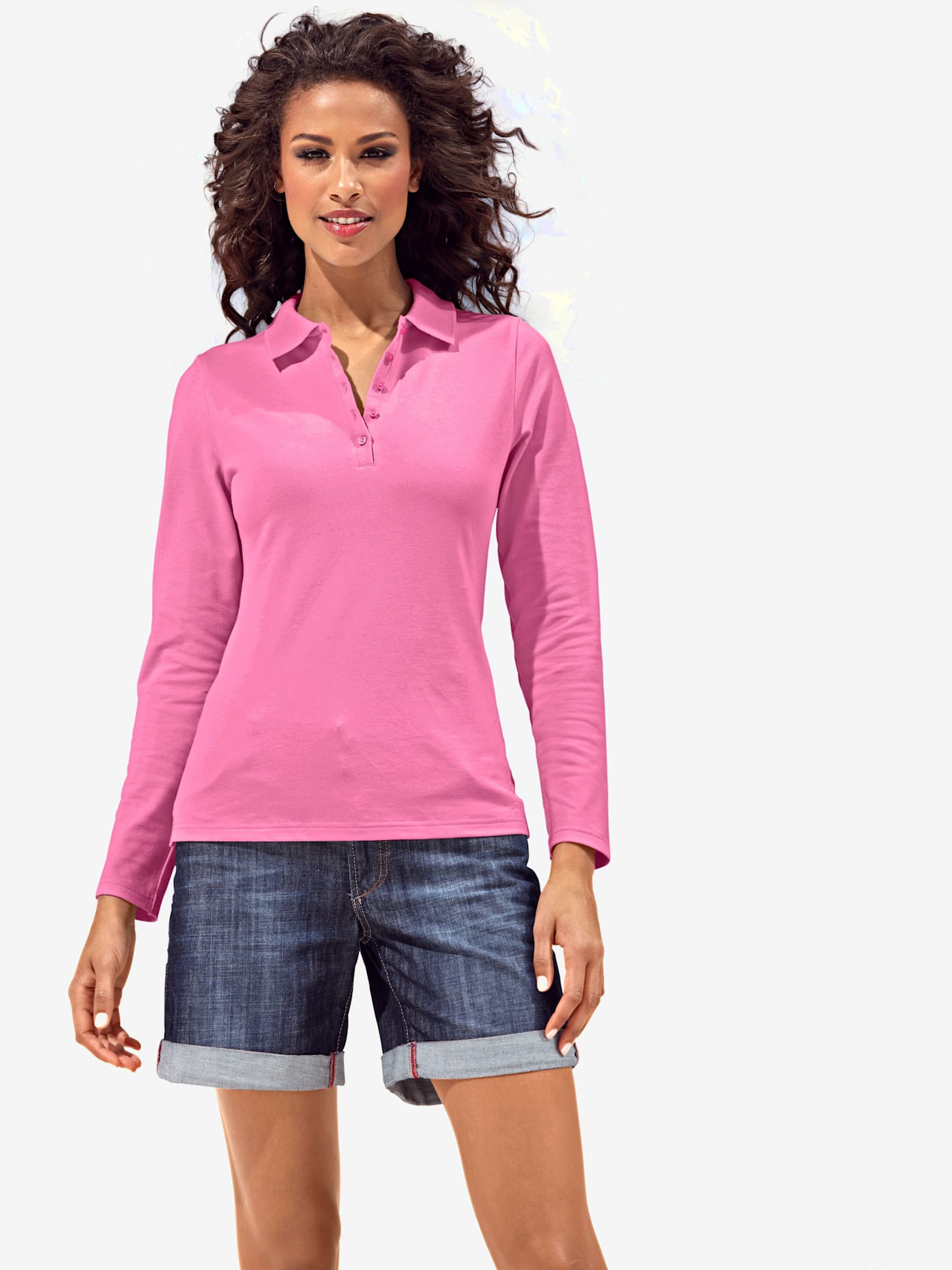 Polo manches longues