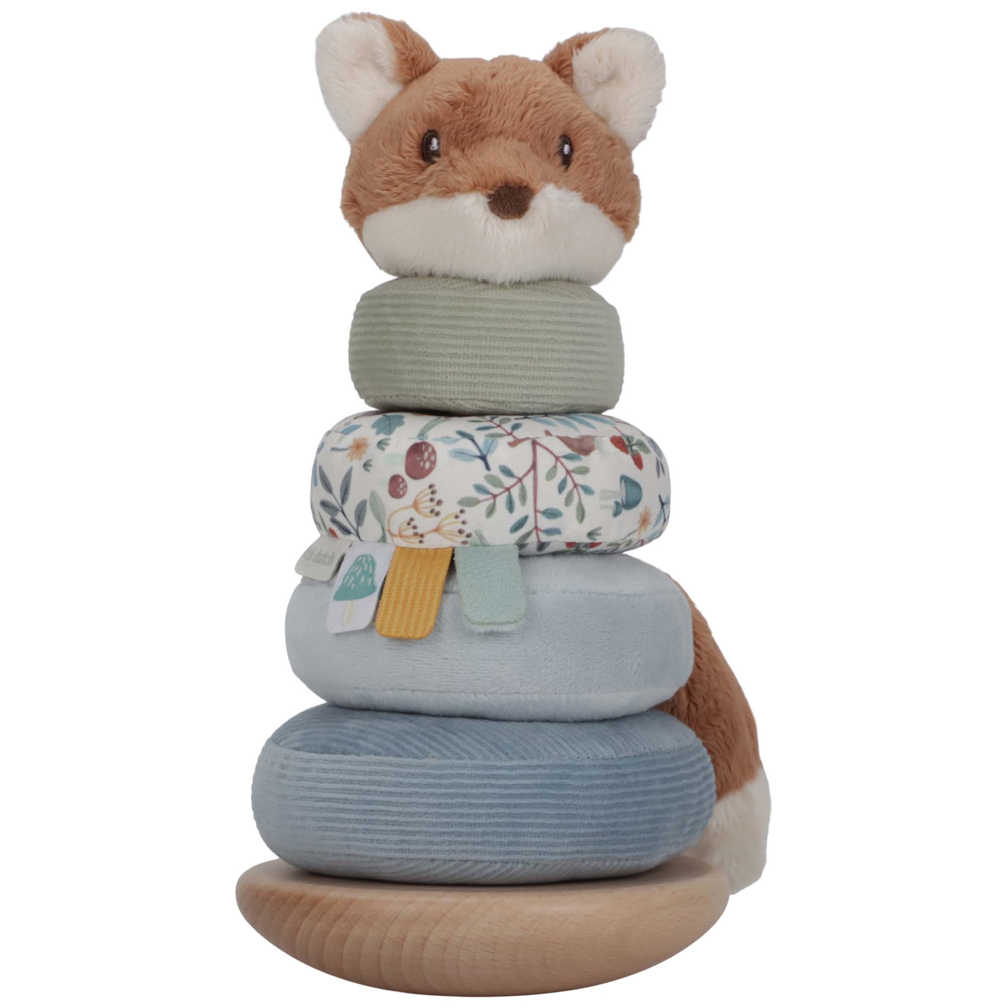 Little Dutch soft ring piramide Forest Friends multi
