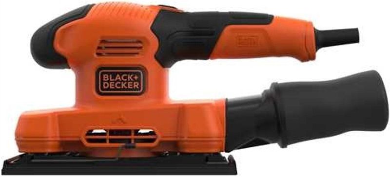 BLACK+DECKER BEW220 Vlakschuurmachine - 150W - 1/3 Vel - Inclusief Stofopvangzak
