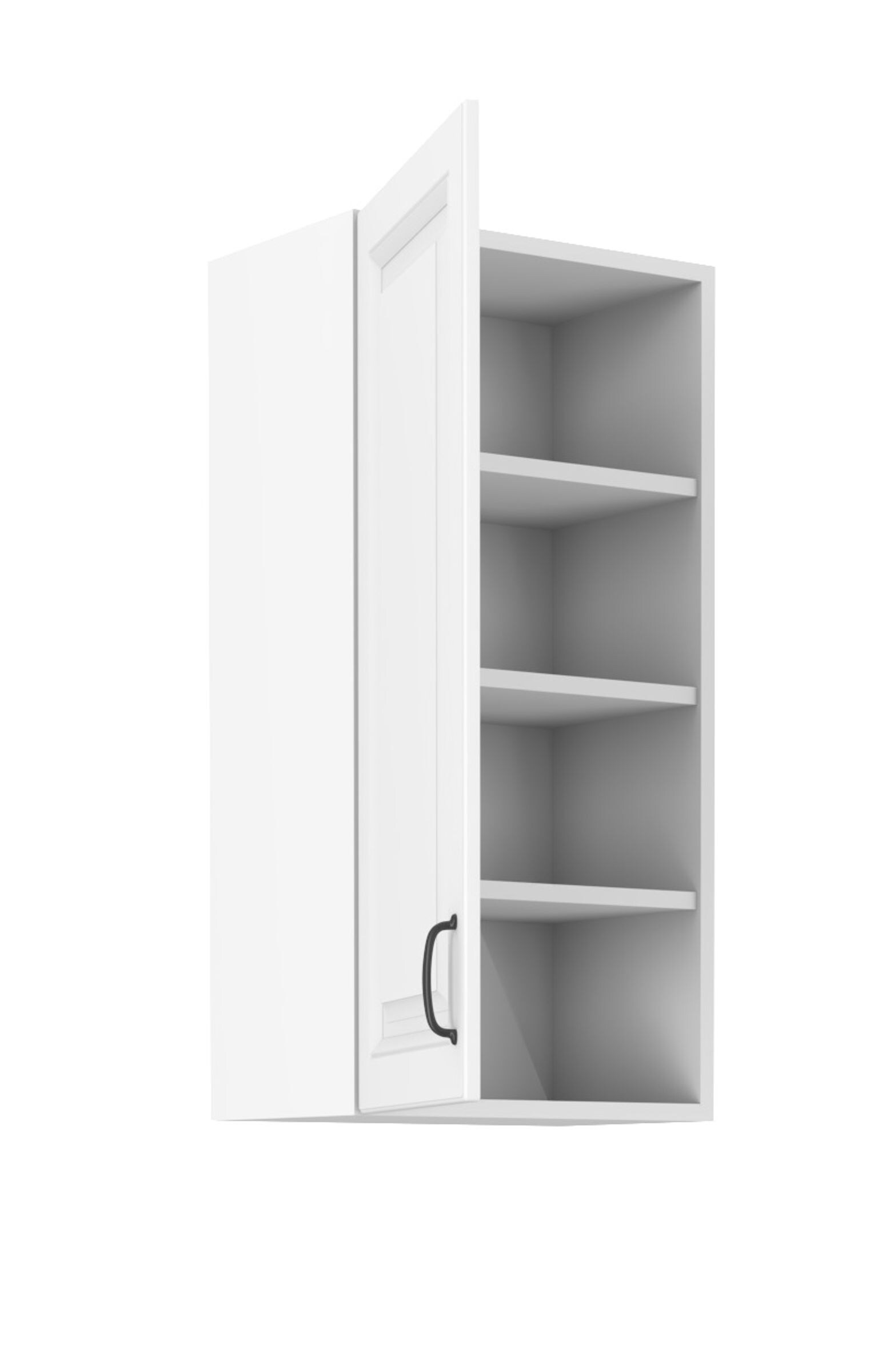 Hängeschrank 45 cm Stilo Weiß Küchenzeile Küchenblock Küche Landhaus Höhe 90 cm