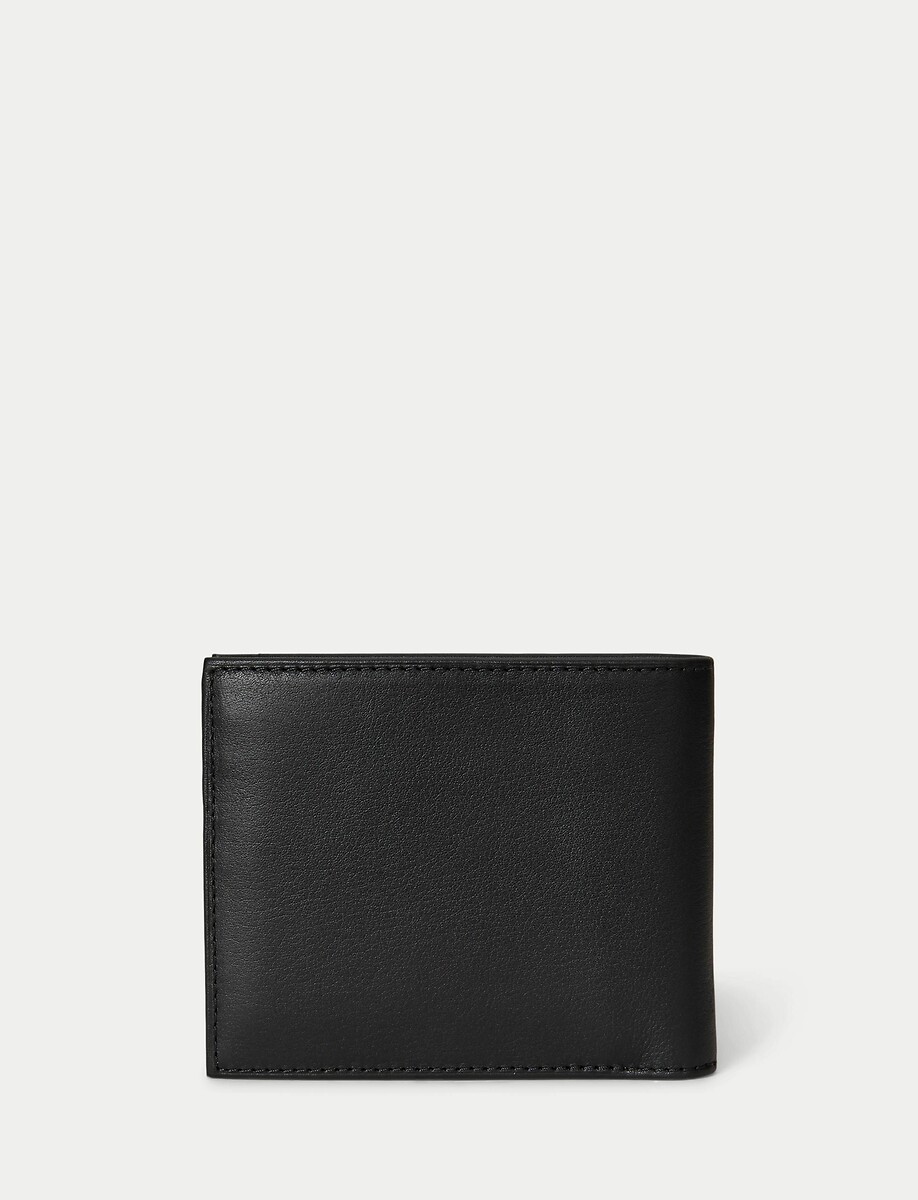 POLO RALPH LAUREN<br>Carteira de couro 3 em 1