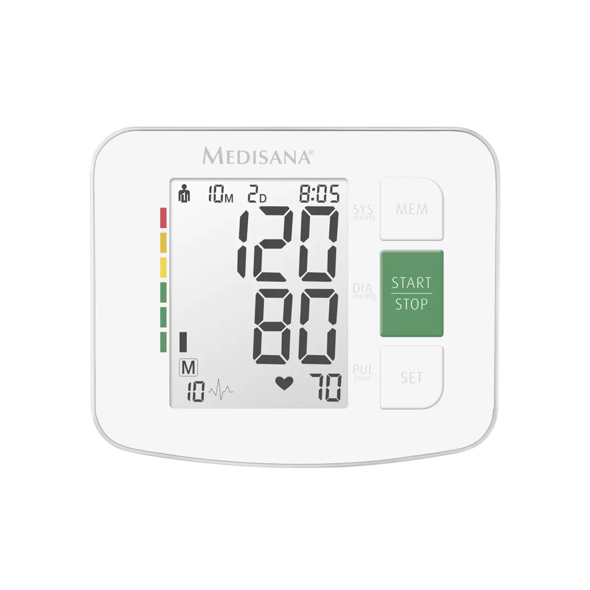 Oberarm - Blutdruckmessgerät Medisana BU512 weiss