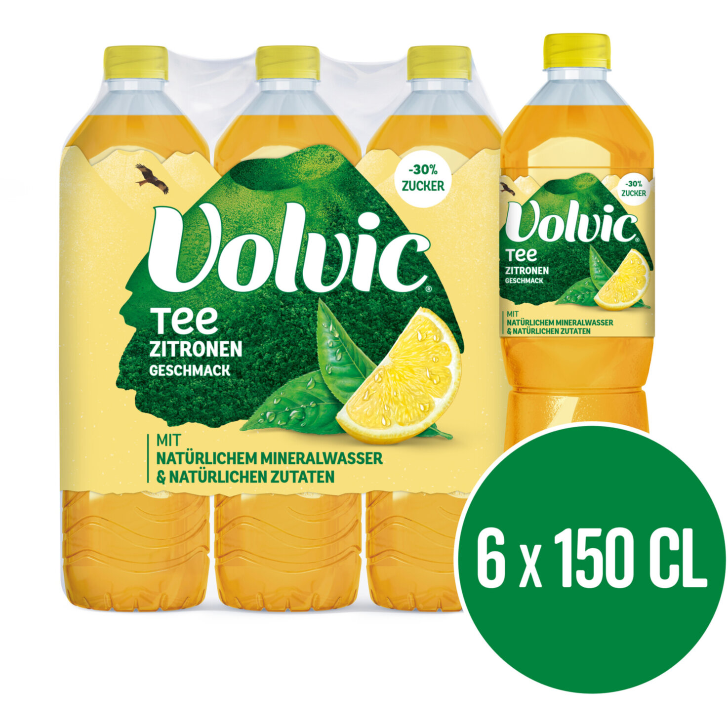 Volvic Tea Lemon 6x1.5l