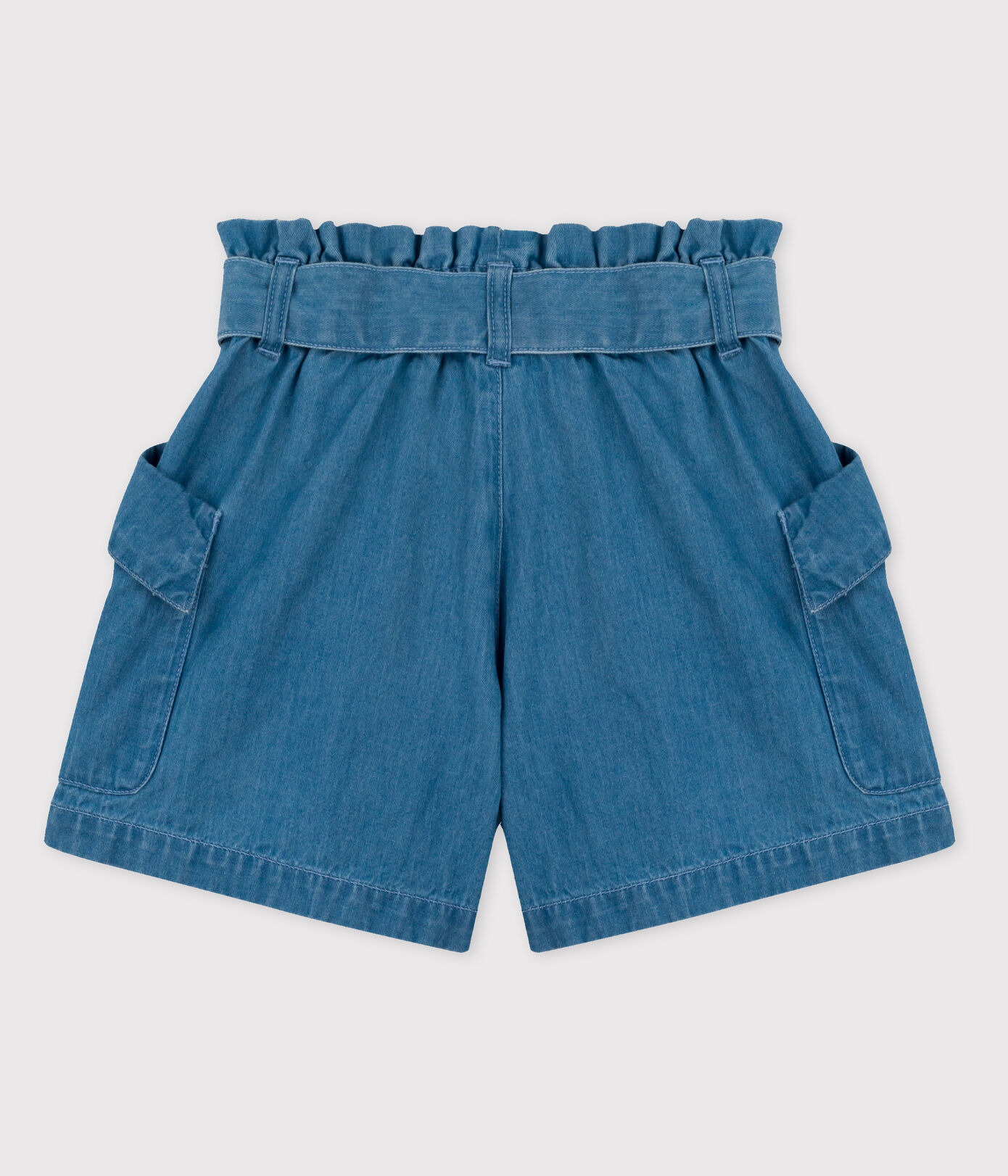 Short en denim enfant fille