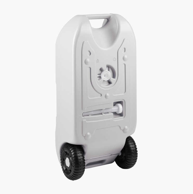 Vanntank med hjul, 40 liter
