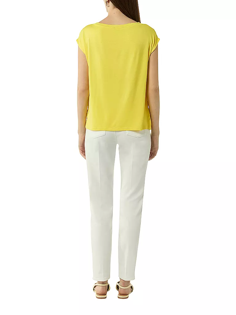 COMMA T-Shirt  gelb