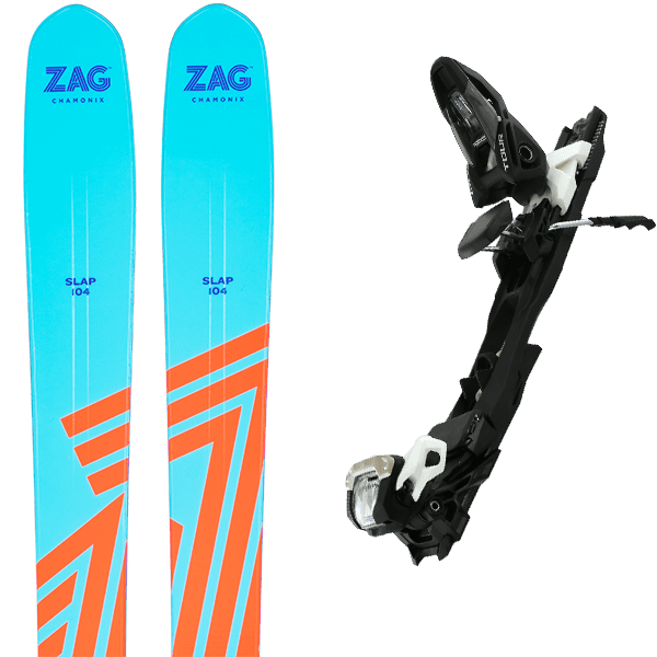 Pack ski de randonnée ZAG SLAP 104 LADY + Fix