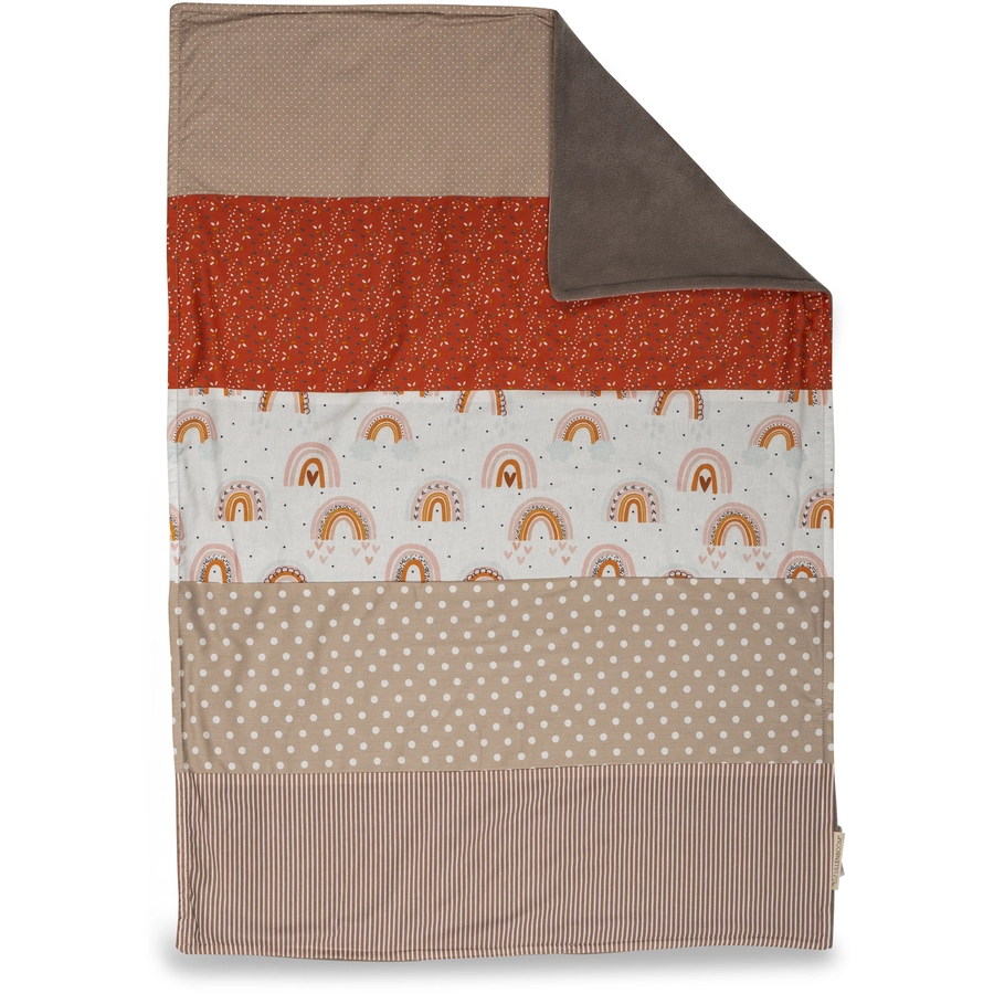 ULLENBOOM Babydecke Regenbogen 70x100