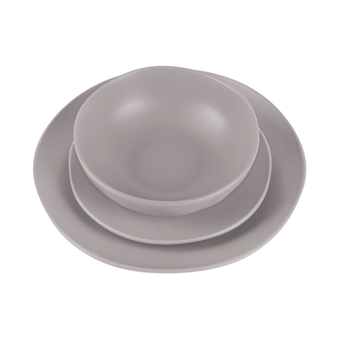 Berlinger Haus 18-teiliges Teller-Set Taupe Collection