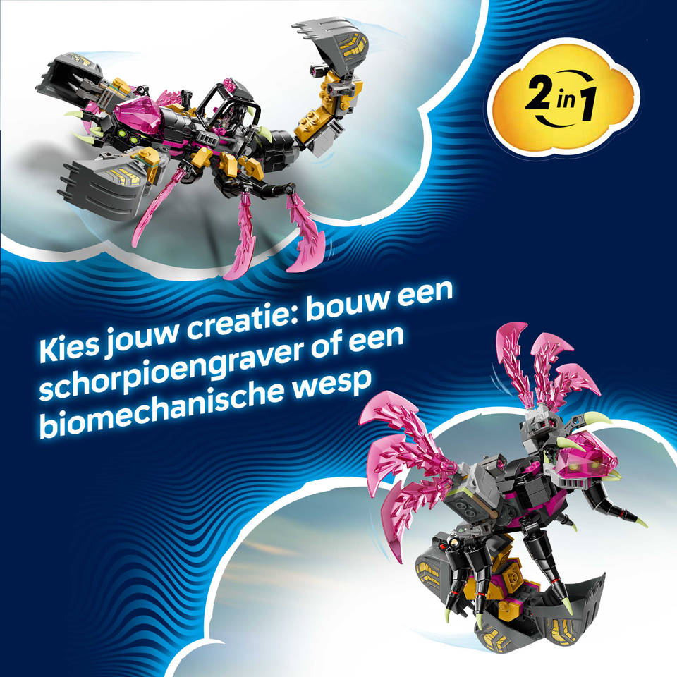 LEGO DREAMZzz nachtmerrie schorpioengraver 71513