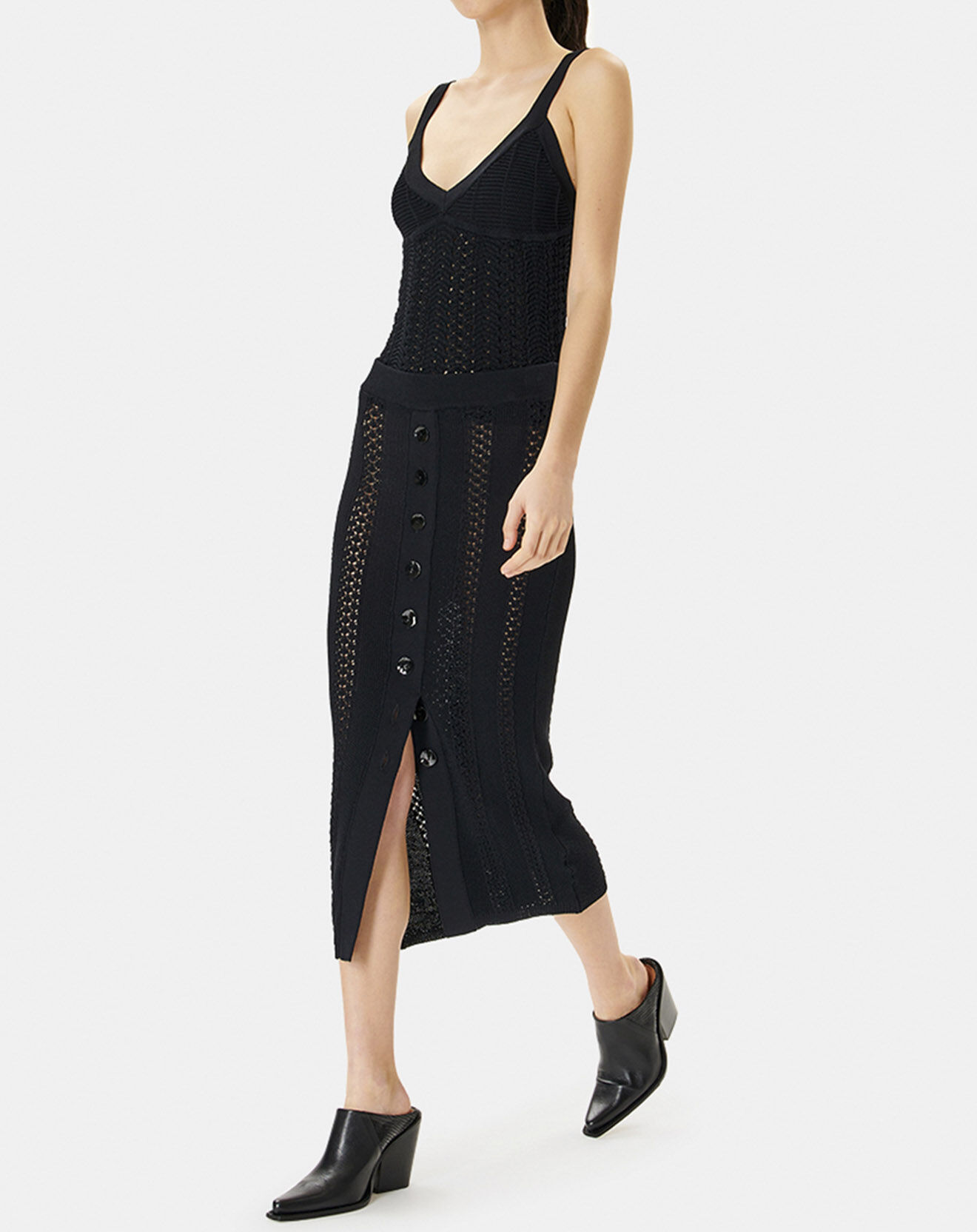 Zapa Jupe en maille Joey noire