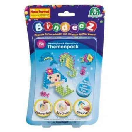 Giochi Preziosi Bindeez Motiv Nachfüllpack mit 750 Perlen, 3-fach sortiert
