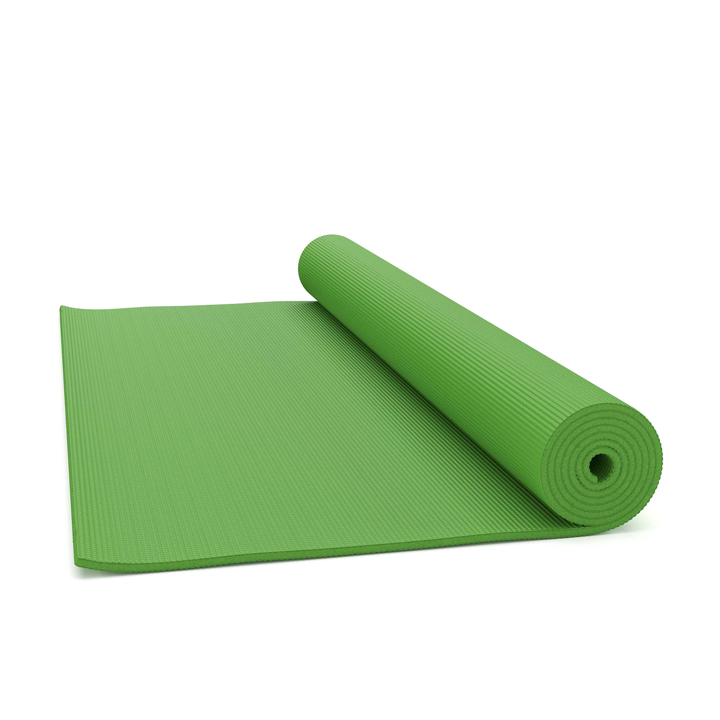 Yogamatte mit Tasche grün 173 x 61 x 0.5 cm