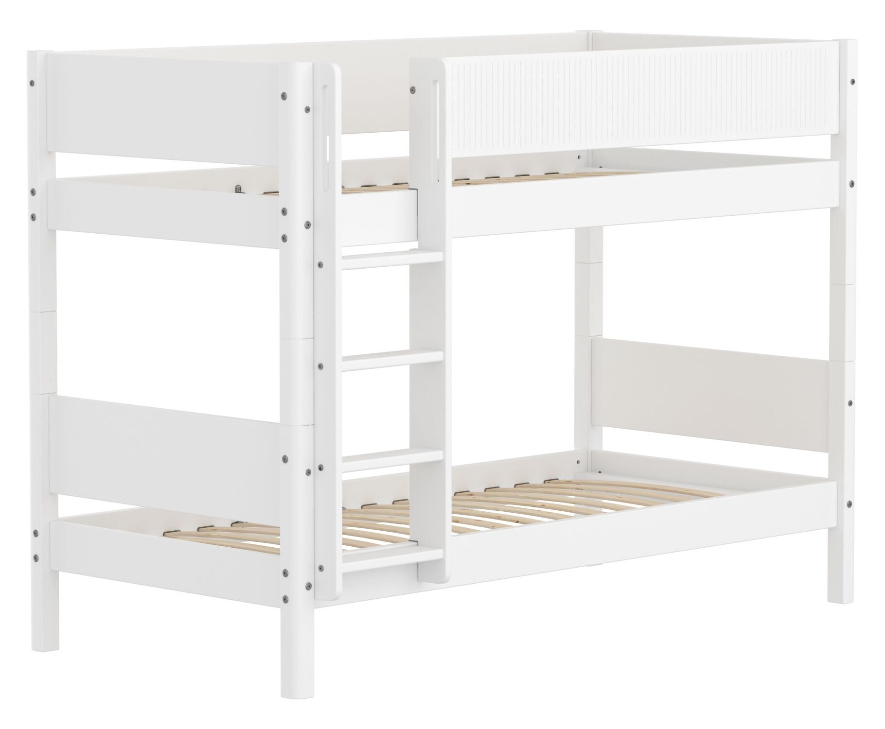 Flexa WHITE Etagenbett - Weiss / B: 109.0 cm x T: 210.0 cm x H: 154.0 cm