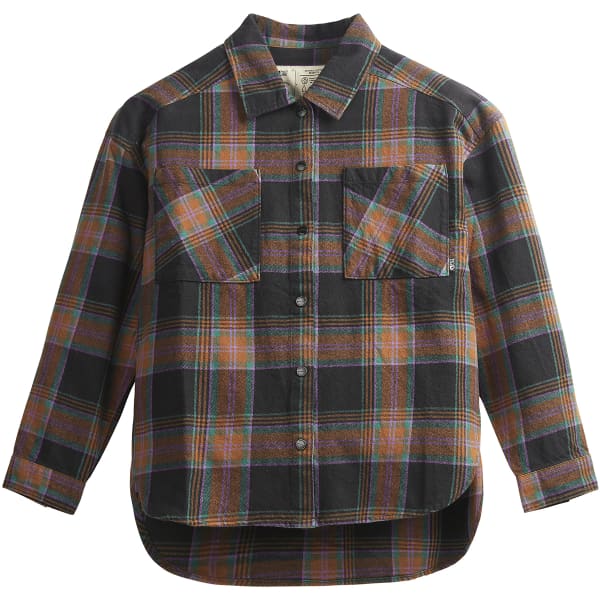 Chemise PICTURE OVILLERA SHIRT W PLAID BLACK