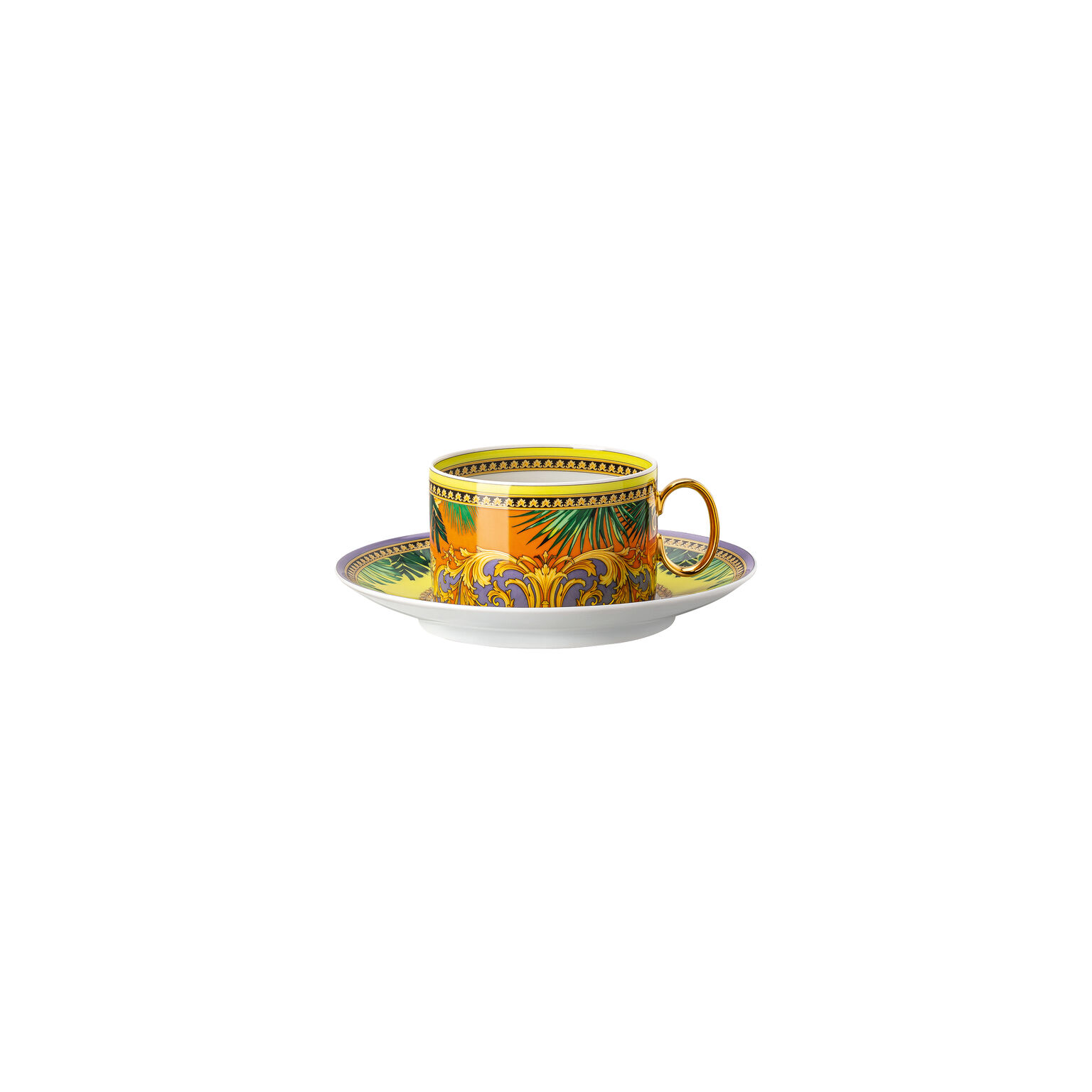Versace Jungle Animalier Jungle Animal.Yellow Teetasse 2-tlg.