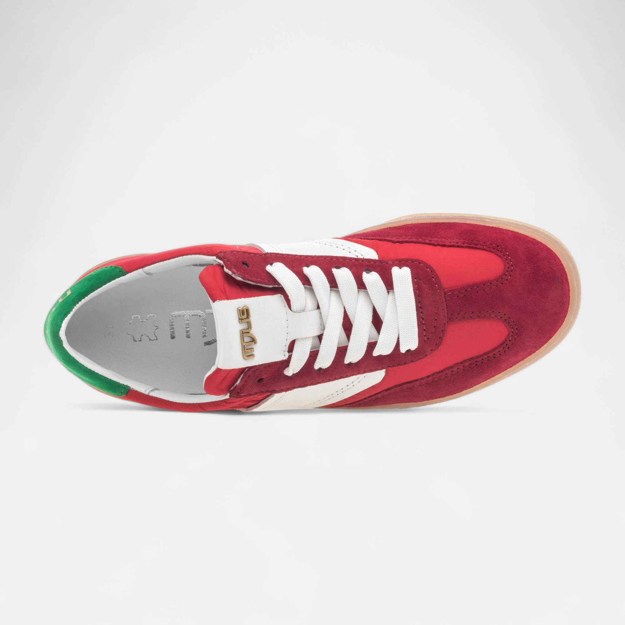Baskets basses Femme rouge