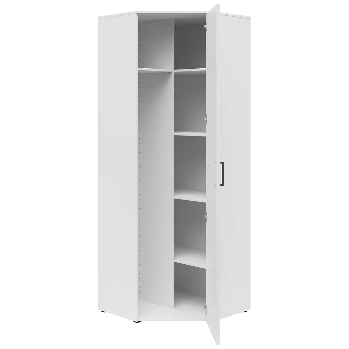 Eckschrank Cabinet weiss