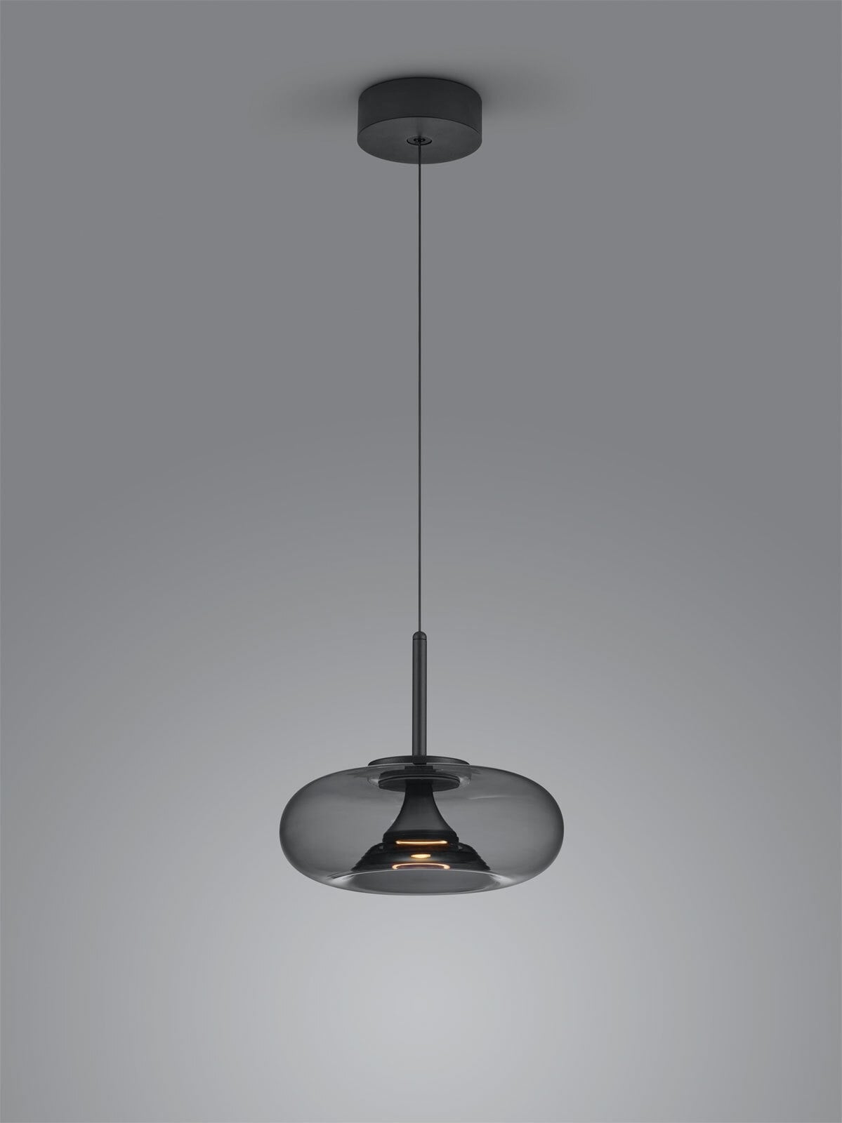 helestra LED Pendelleuchte SICA schwarz