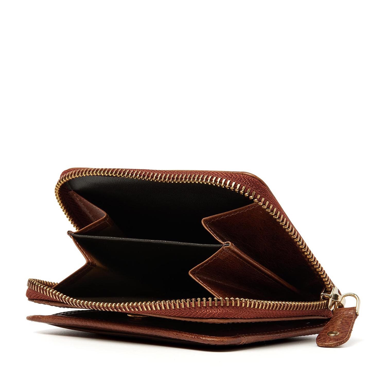 dR Amsterdam Milan Ladies Wallet cognac
