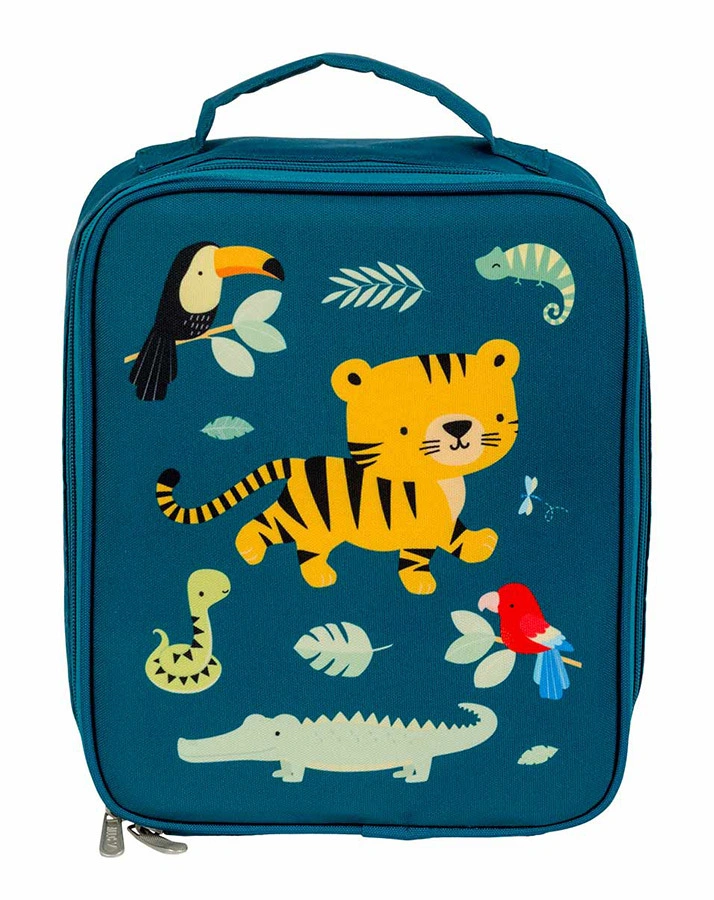 Kühltasche JUNGLE TIGER (24x29x9) in petrol