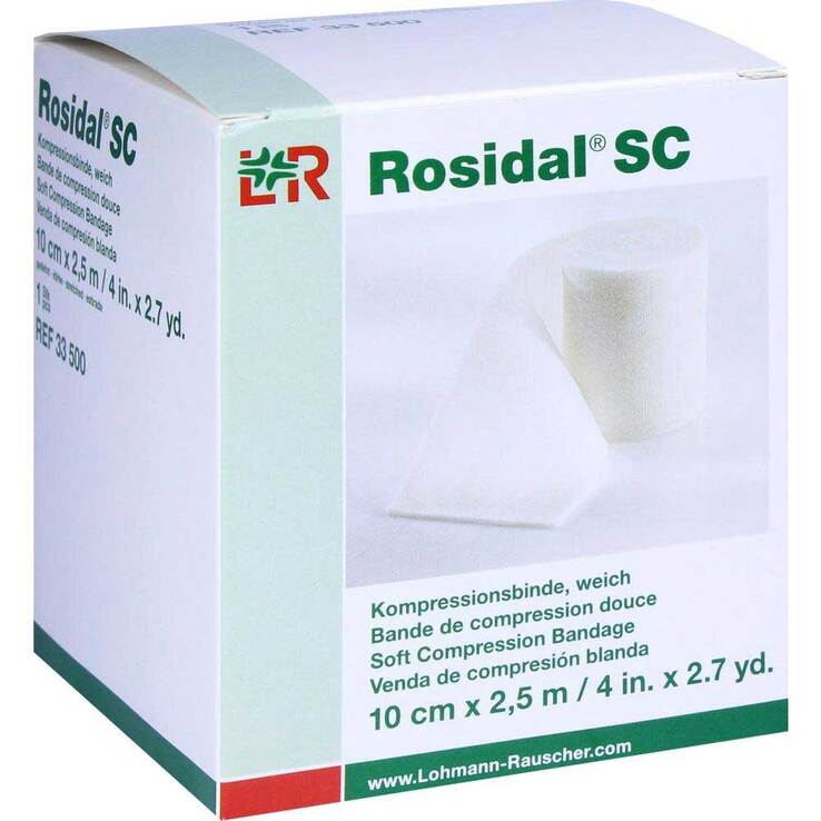 Rosidal SC Kompressionsbinde weich 10cmx2,5m, 1 St