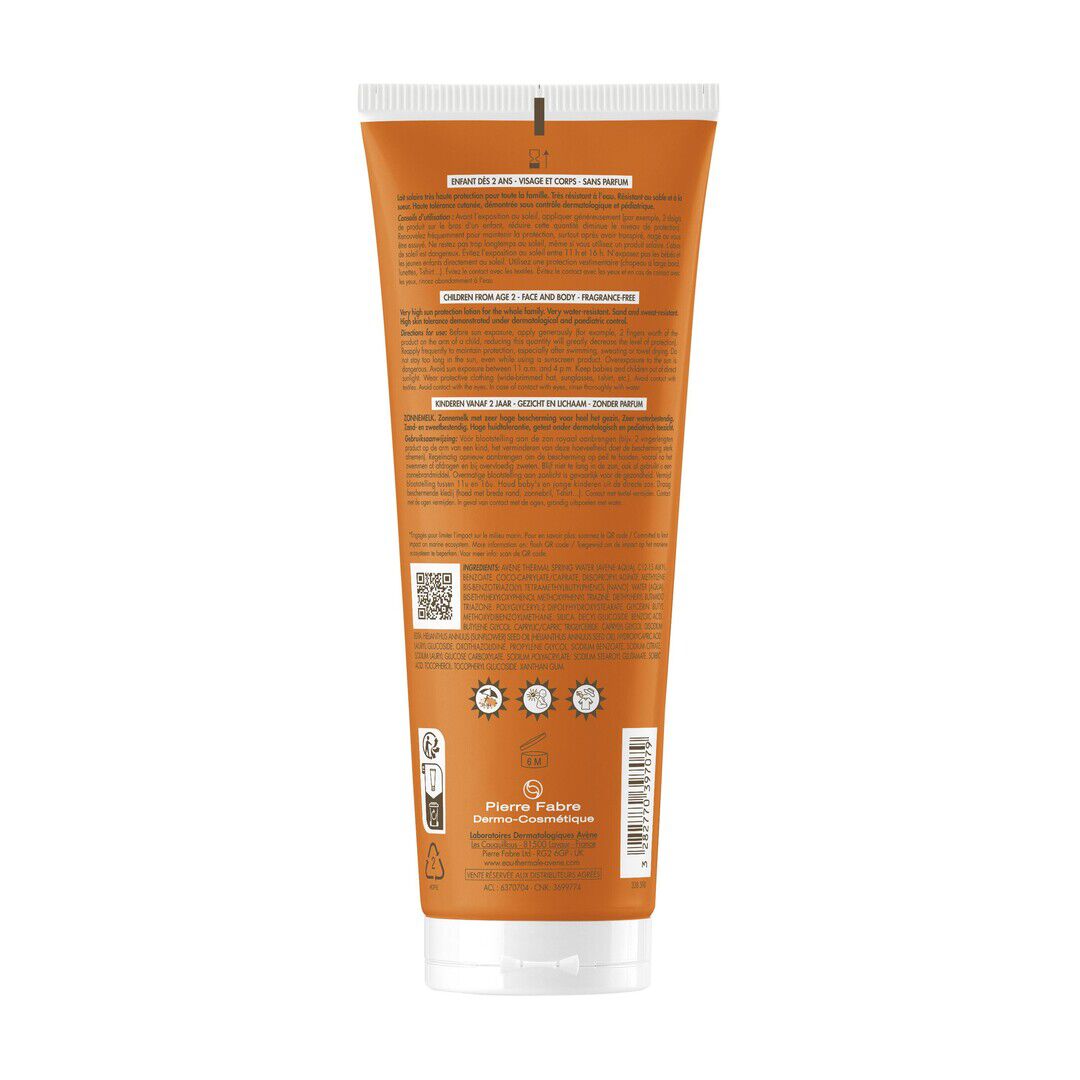 AVENE  Protetor Solar Leite Criança SPF50+ - 250ml