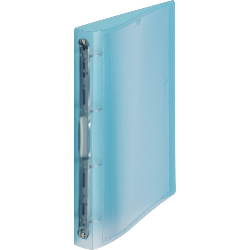 Classeur 4 anneaux plastifié Viquel Propysoft personnalisable A4 - Dos 3,5 cm couleur translucide