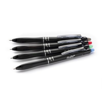 Frixion Ball Plus - Roller encre gel - pointe moyenne - noir - Begreen