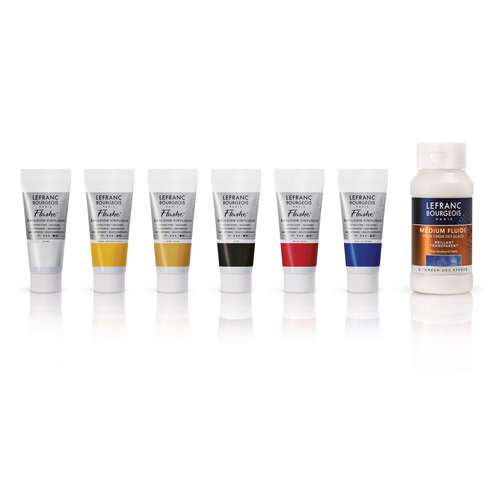 LEFRANC & BOURGEOIS Flashe® extrafeine Vinylfarbe, Discovery Set