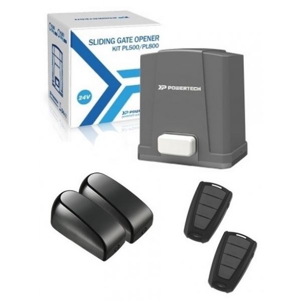 Powertech Kit Portão Correr 24V (até 800kg) - PL800