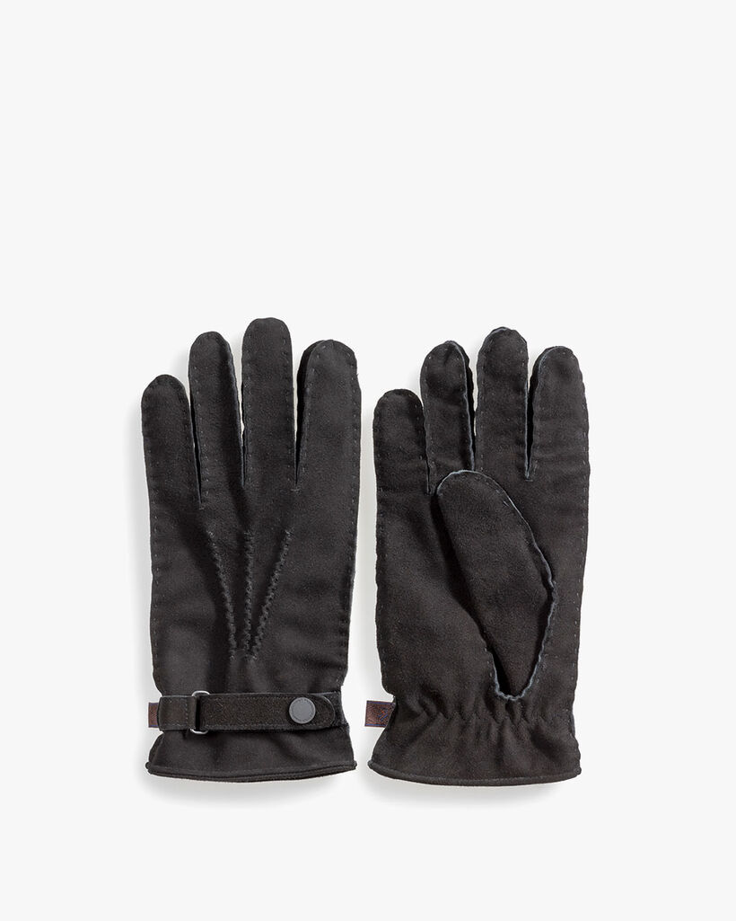 Handschoenen suède zwart