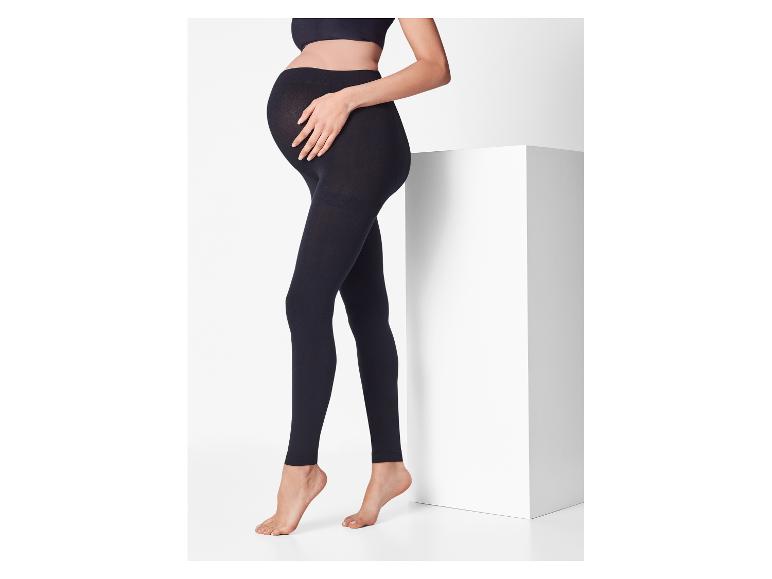 Dames zwangerschaps-thermo legging of -thermo panty 100 DEN
