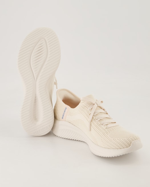 Skechers Ultra Flex 3.0 - Brilliant Pat Sneaker in Beige