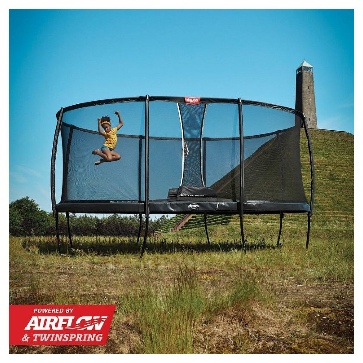Grand champion regular 520 grey + safety net deluxe