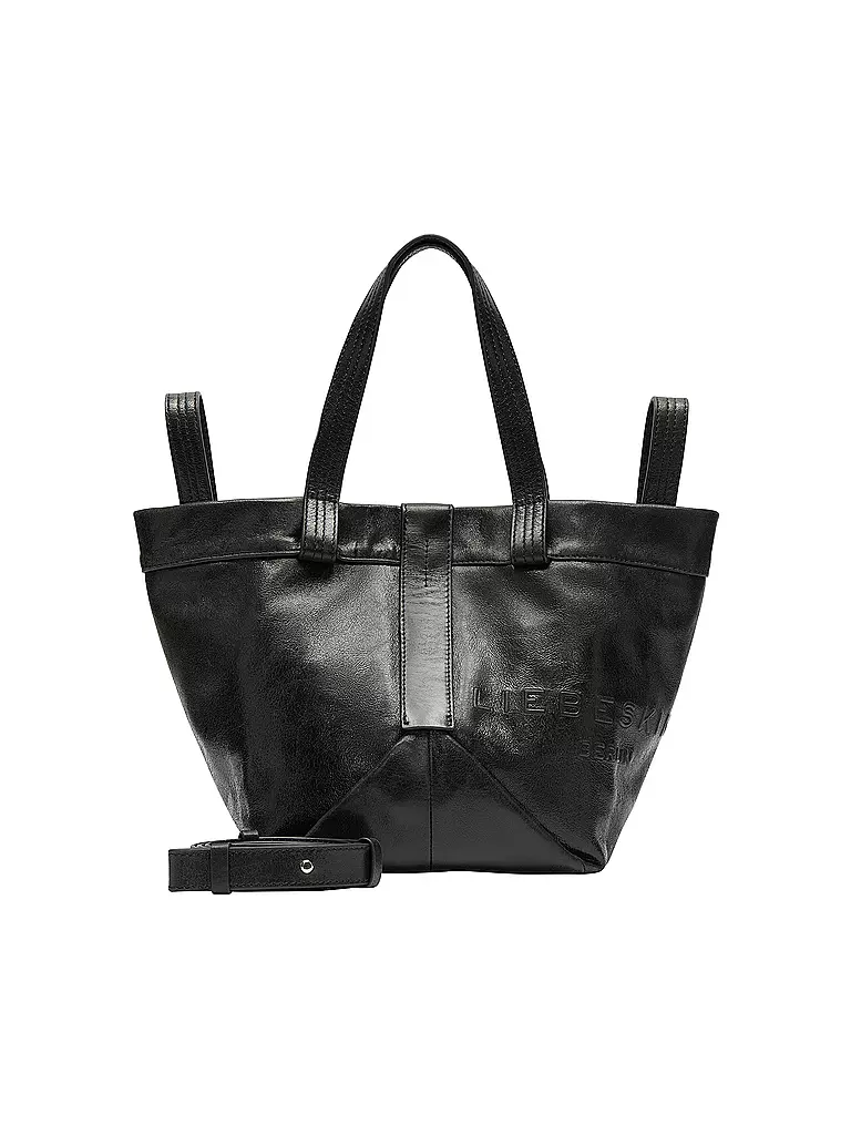 LIEBESKIND BERLIN Ledertasche - Shopper ELVIRA Small schwarz