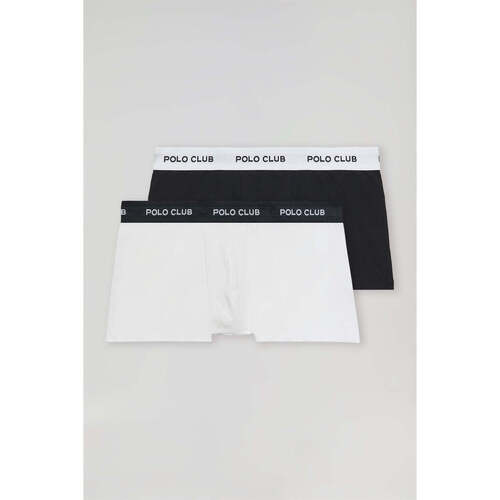 Polo Club - PACK - 2 BOXER UNDERPANTS PC B-W Multicolor