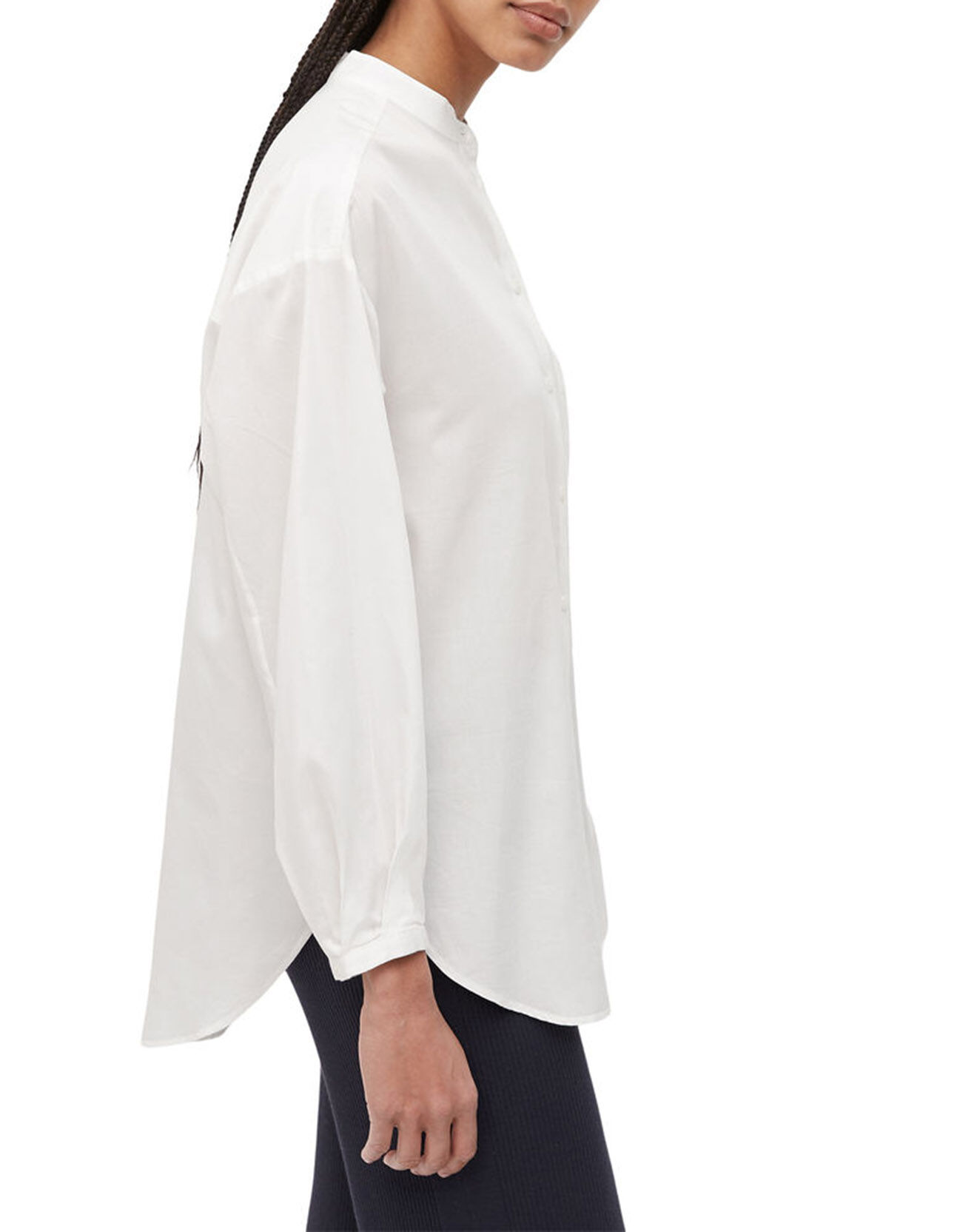 Marc O'Polo Chemise manches longues Col Mao écrue