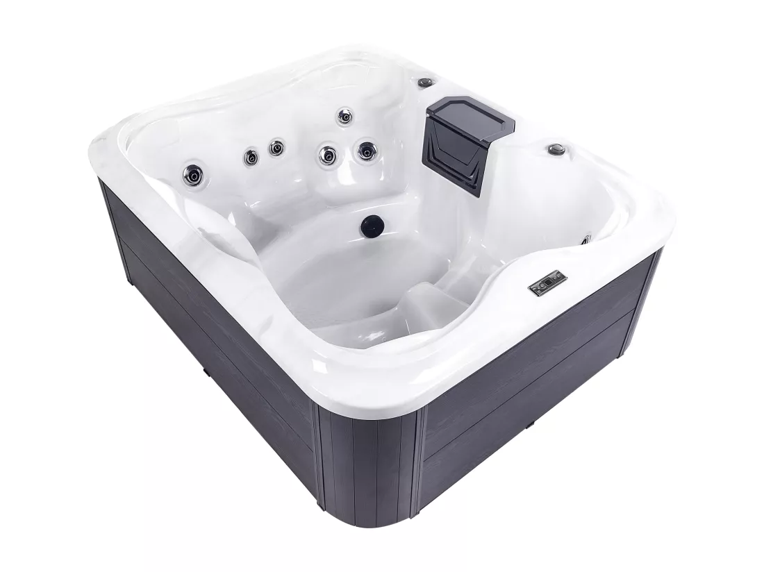 Spa d'extérieur avec LED ARCELIA Blanc