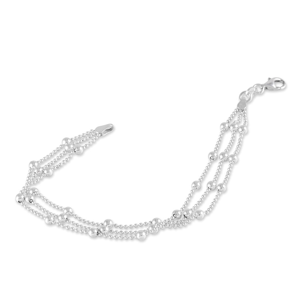 Bracelet Souela Argent Blanc
