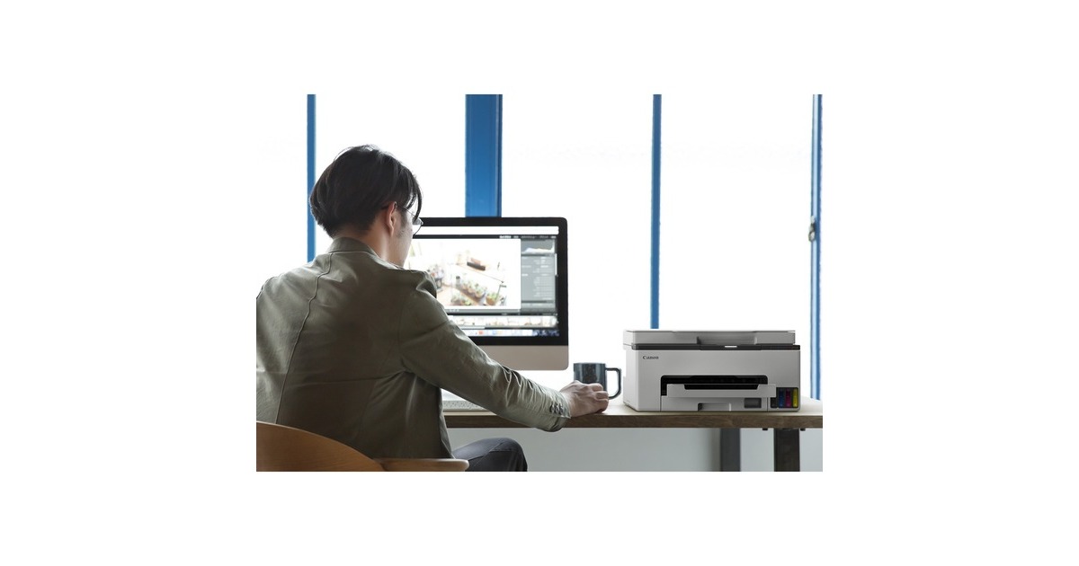 CanonMaxify GX1050 all-in-one inkjetprinter  (Wit, Scannen, Kopiëren, LAN, Wi-Fi)