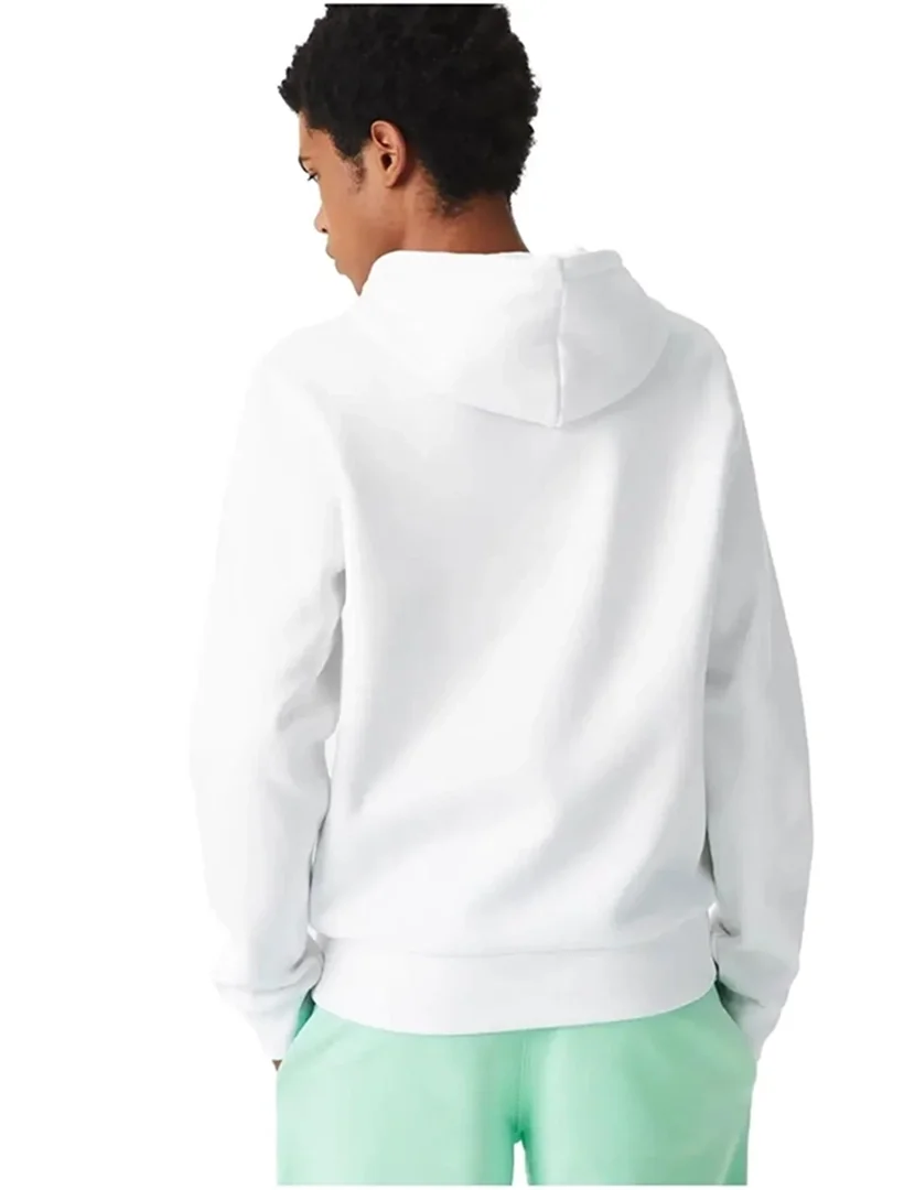 White Fleece Hoodie