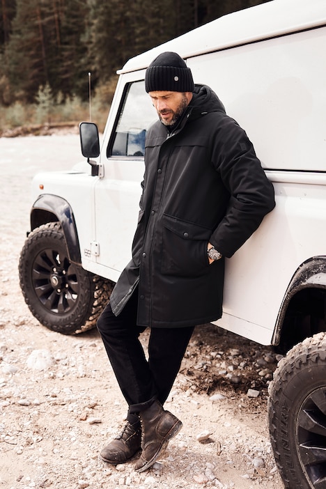 Parka, Kapuze, viele Taschen