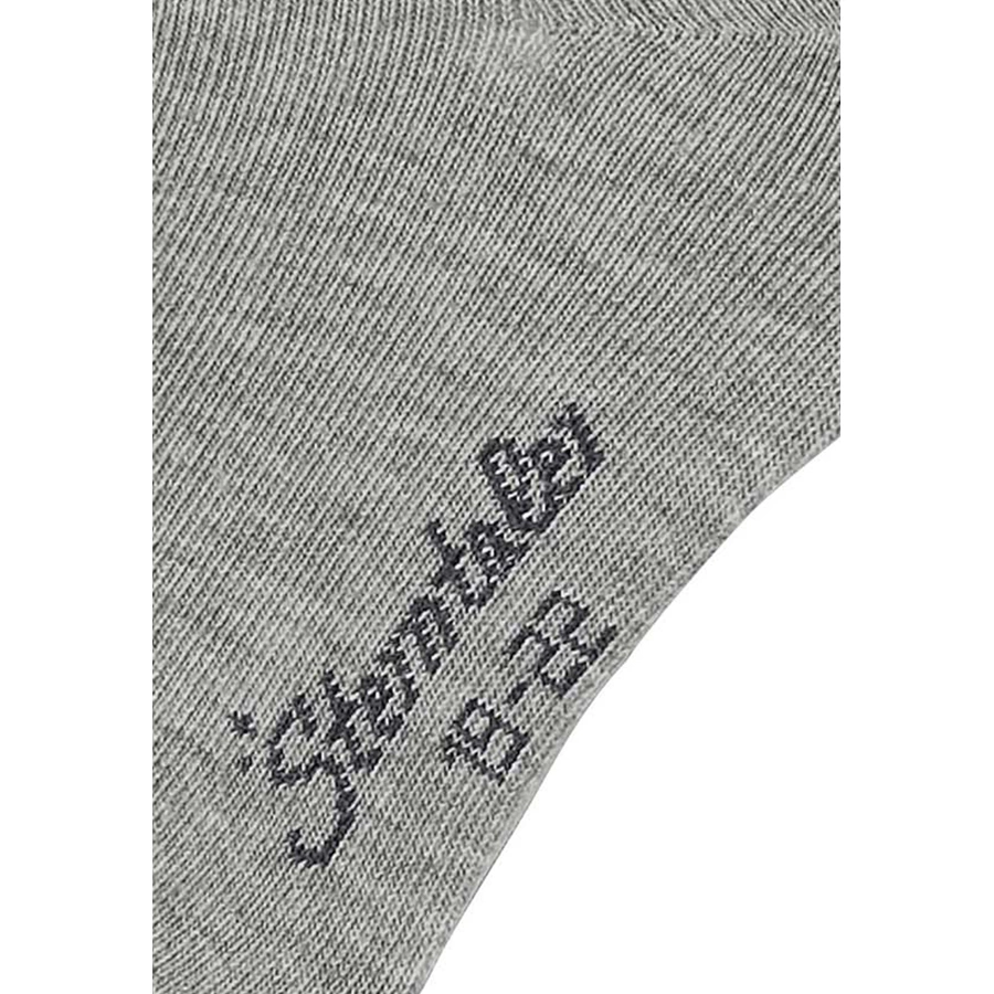 Sterntaler Söckchen uni, 2er-Pack silber mel.