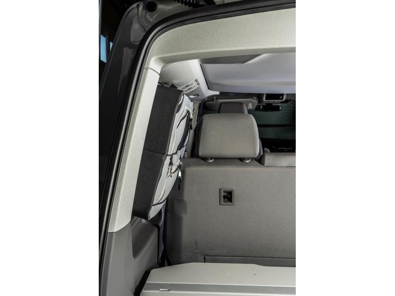 Van Equip Organizer im Set mit Wandpaneel, schmal, links Fensterpacktasche für VW T5/T6/T6.1, kurzer Radstand