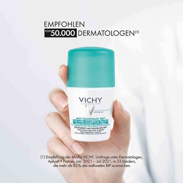 Vichy Deo Roll-on Anti-Transpirant 48h, 50 ml