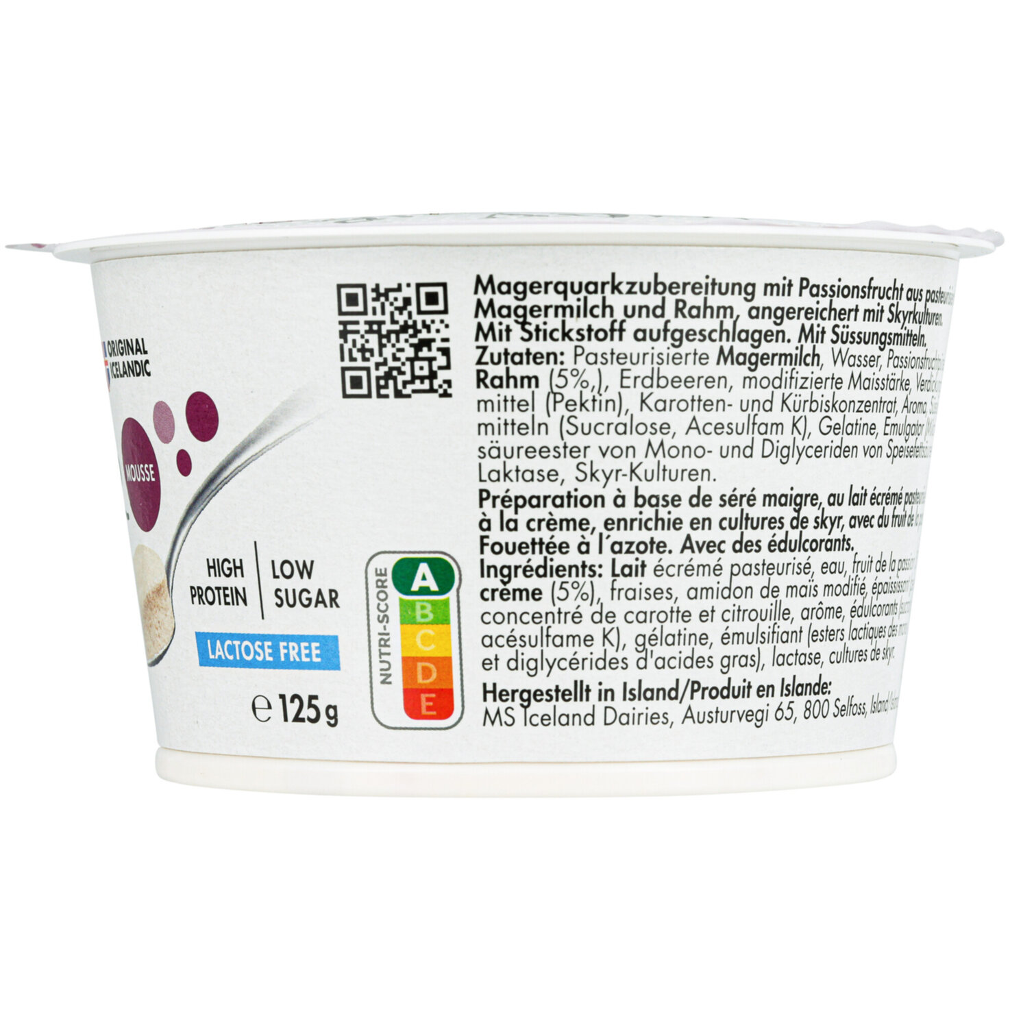 Isey Skyr Air Passionfruit laktosefrei
