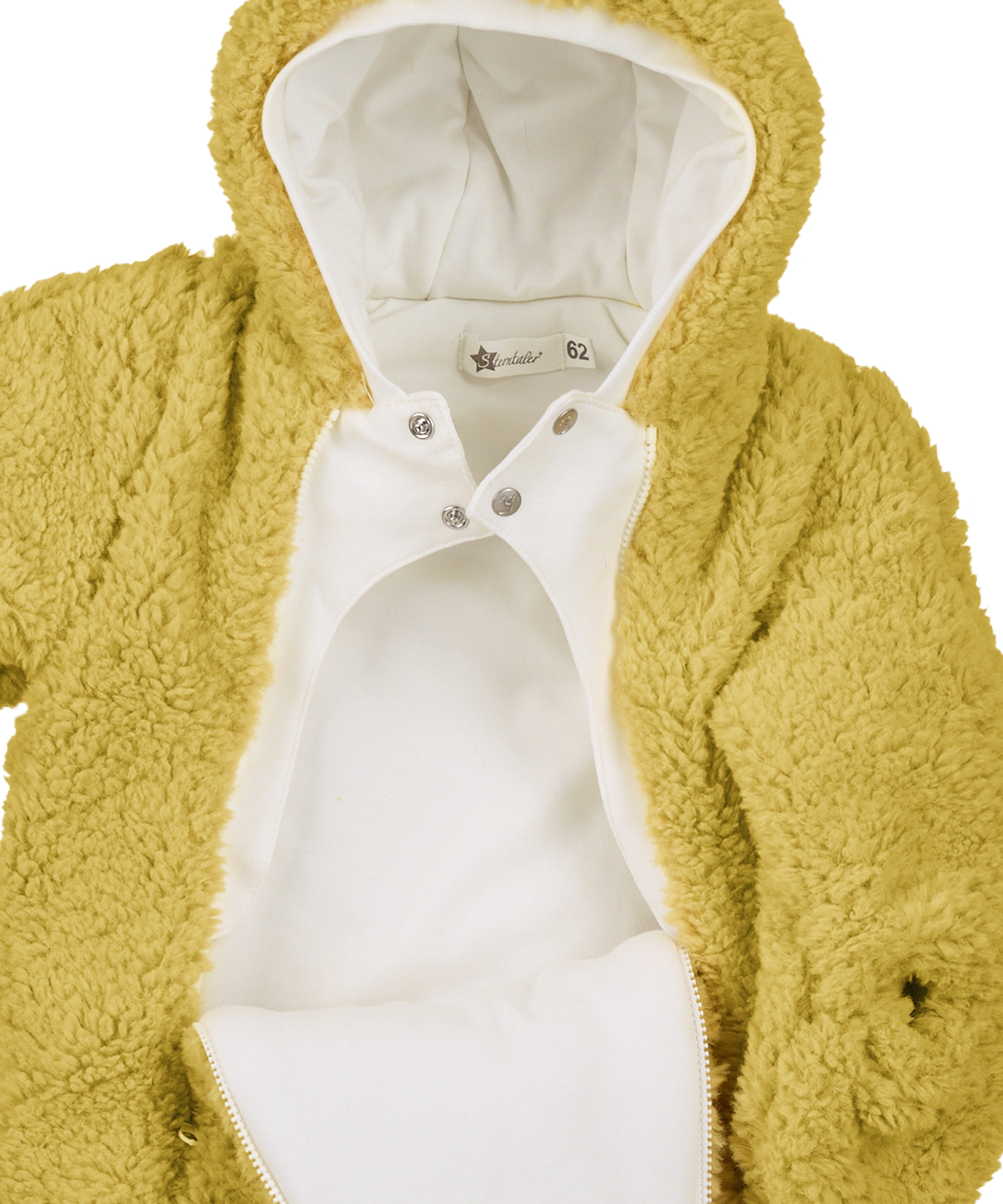 Overall TEDDYFLAUSCH in altgold