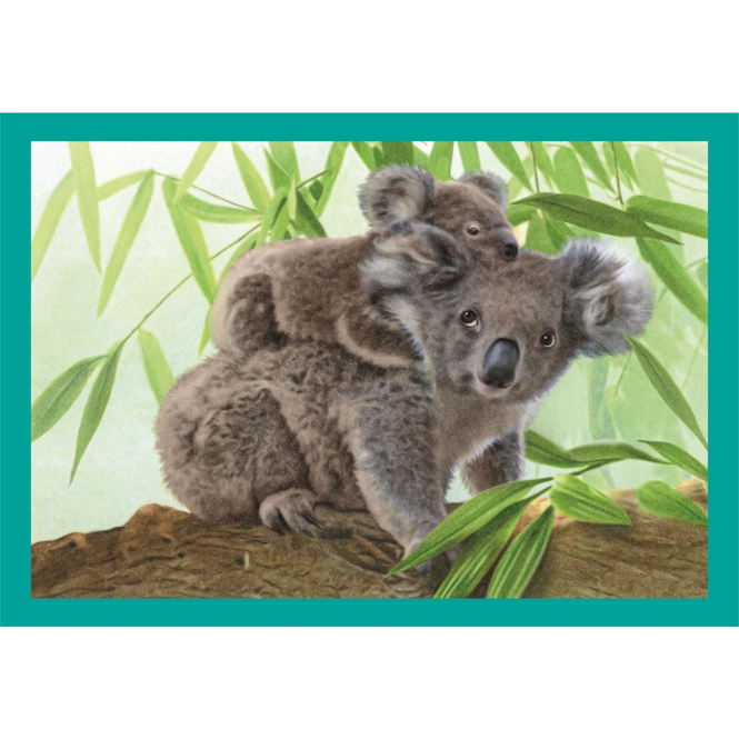 4in1 Puzzleset - Baby Cuddles - 12+16+20+24 Teile